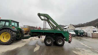 Reťazový kontajnerový nosič za traktor + kontajnery - 2