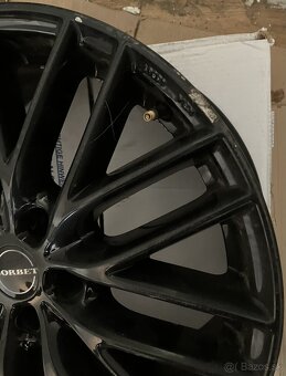 BORBET BS5 8x18 ET35 5x112 NB72.5 Black Glossy - 2