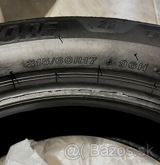 UPLNE NOVE - Bridgestone Turanza 215/60 R17 96H - 2