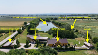 NOVÁ CENA - LUXUSNÉ SÍDLO S VODNOU PLOCHOU 3ha - 2