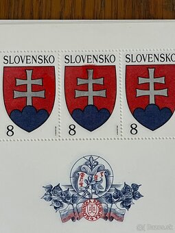 Slovensko Znak poštové známky a iné - 2