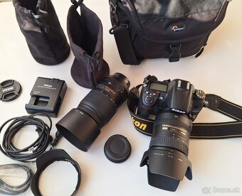 Nikon D 7000 a Nikon D70 s objektívmi - 2