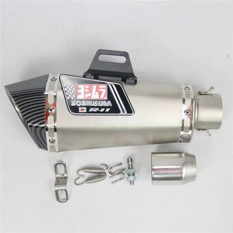 Nový Univerzálny výfuk na motorku Yoshimura Karbón - 2