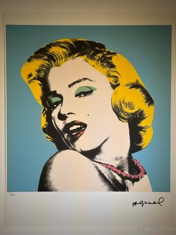 Andy Warhol "Marilyn Monroe" Limitovaná edícia_Certifikát - 2