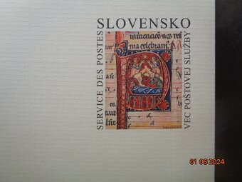 Poštové známky - SLOVENSKO - SLUŽOBNÁ OBÁLKA - 2