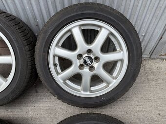 16" Elektrony BBS 5x100 so zimnymi pneu 205/55 R16 - 2