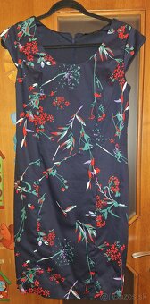 Puzdrove saty v.38 bonprix tmavomodre - 2