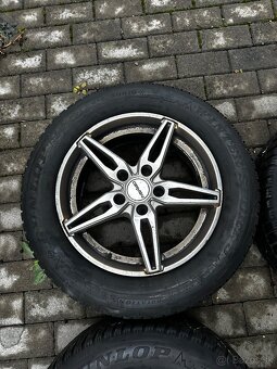 Predám elektrony carmani 5x112 + zimné pneu 215/60 r16 - 2