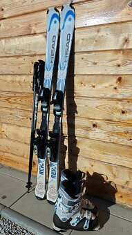 LYŽE HEAD REV 70 BLUE 149CM + SALOMON QST R70 26CM - 2