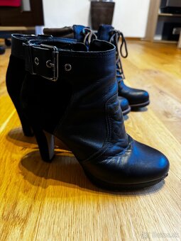 5 párov - členkové čižmy - 2