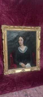 PORTRÉT DÁMY 1846 - 2