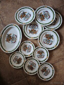 Porcelán sada tanierov - 2