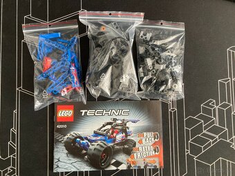 Lego Technic 42010 Terénna štvorkolka (Pull back) - 2