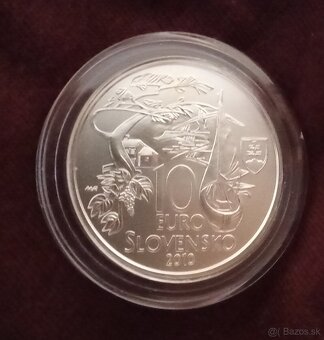 Strieborná minca Martin Kukučin - 2