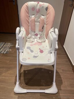 Detská polohovateľná jedálenská stolička - 2