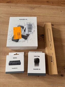 Insta 360 x4 +doplnky - 2