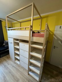 KVALITNÁ PRAKTICKÁ POSCHODOVÁ POSTEĽ S ÚLOŽNÝM PRIESTOROM - 2