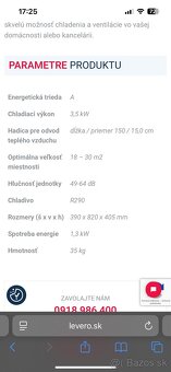 Mobilná klimatizácia - 2