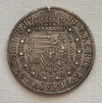 PREDANÝ Strieborný toliar Jozef I., 1711, Hall - 2
