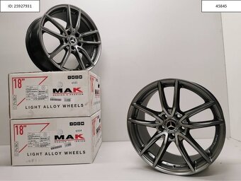 9J R18 5x112 ET50 Mercedes A, B, C, CLA alu disky 1251 - 2