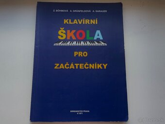Klavírne učebnice pre začiatočnikov aj pokročilých - 2
