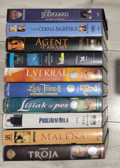 VHS kazety 10 ks - 2