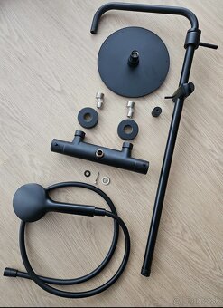 Sprchovy set SAT (termostaticka bateria) cierny - 2
