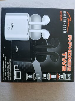 Predám bezdrôtové slúchadlá Media-tech MT3589 - 2