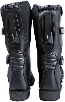 Detské Moto Čižmy Kožené - 2