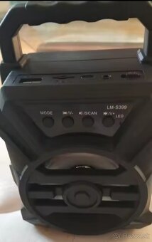 Bluetooth Párty box s USB a microSD - 2