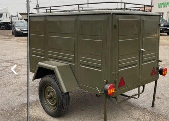 Predám vojenský hasičský prívesný vozik - 2