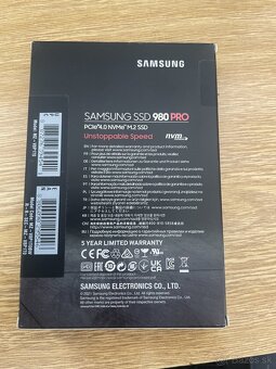 Samsung 980 Pro 1TB - nerozbalený - 2