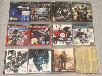 PS3 SUPER SLIM CECH-4304C | 2x ovládač | 12 hier - 2