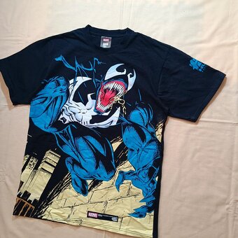 Huf x Marvel čierne tričko s potlačou Venom M - 2
