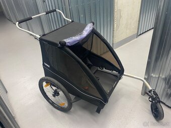 Cyklovozík Thule Coaster XT + Stroll black - 2