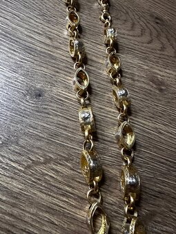 Zlata retiazka Versace 24g 70cm 14karat - 2
