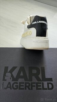 Predám lacno dámske kožené tenisky zn. Karl Lagerfeld - 2