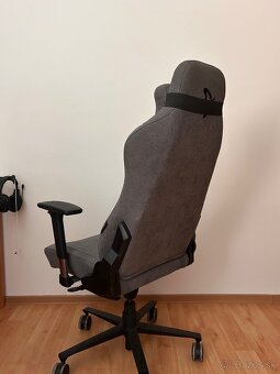 Herné kreslo AROZZI VERNAZZA Soft Fabric Ash - 2