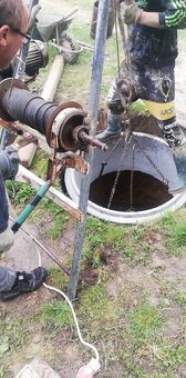 KOPANIE, ČISTENIE a PREHLBOVANIE studní - 2