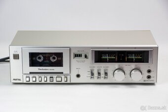 TECHNICS RS-M205 / strieborný japonský tapedeck - 2