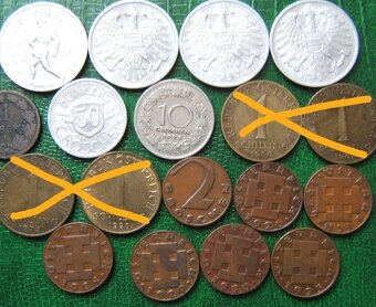 mince lacné kusovky rakúsko británia ita fra nemecko-ríša - 2