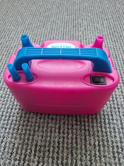 Elektrická nafukovačka na balónky (nepoužité) - 2