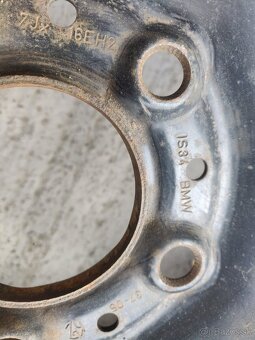 Plechové disky 5x120 R16 BMW - 2