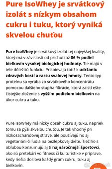 Proteín - Pure IsoWhey - 2