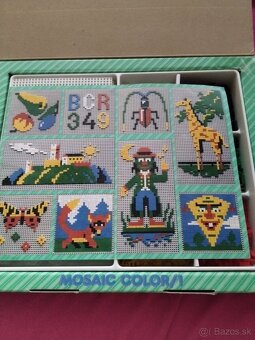 Retro stavebnica - mozaika - značka Vista - 2