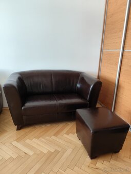 Sedačka+taburet - 2