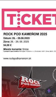 ROCK POD KAMEŇOM - 2