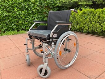 predám nový invalidný vozík odľahčený šírka sedu 51cm - 2