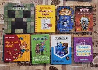 Detské knihy - Marvel komiksy, Minecraft, Záhady, Sirotková, - 2