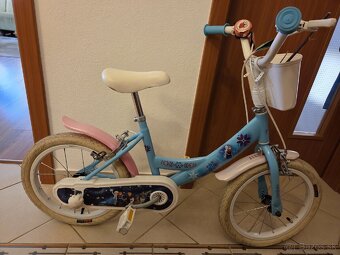 predám bicykel 16" pre dievča + náhradné duše - 2